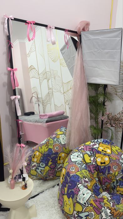 кресло-мешок (пуфик) с кошками