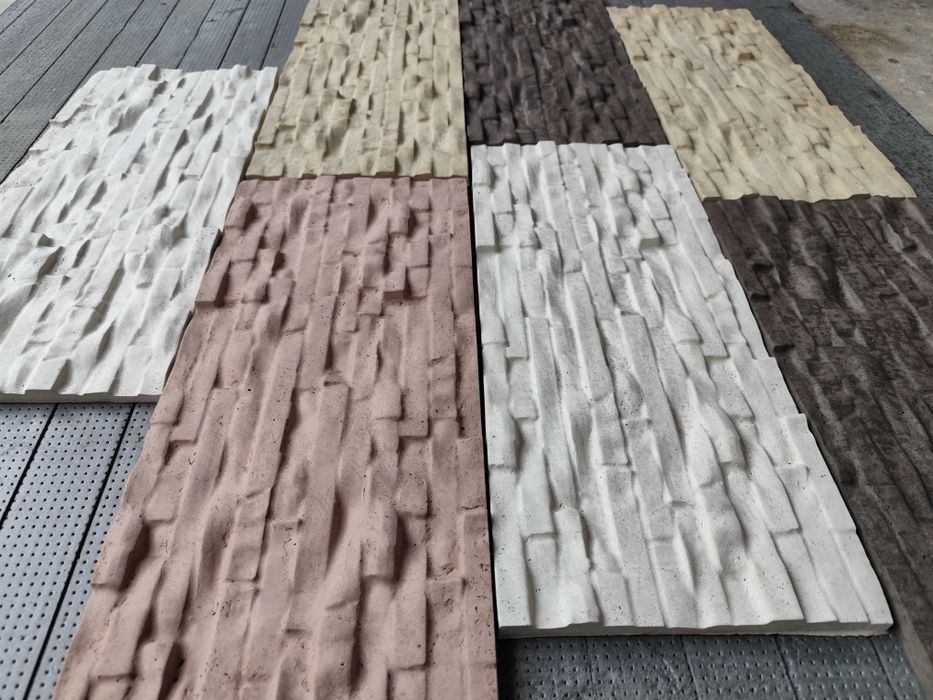 Piatră decorativă plăci 3d