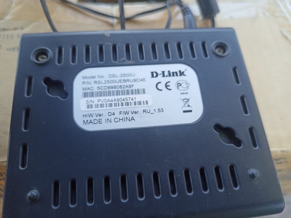 ADSL модем фирмы D-link