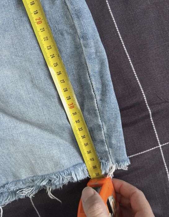 Pull&Bear fusta scurta denim marime S