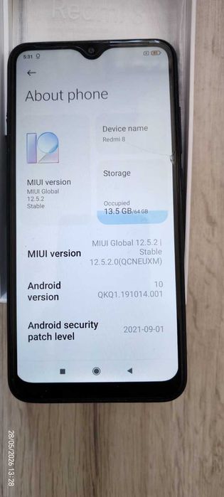 Vand Xiaomi Redmi 8