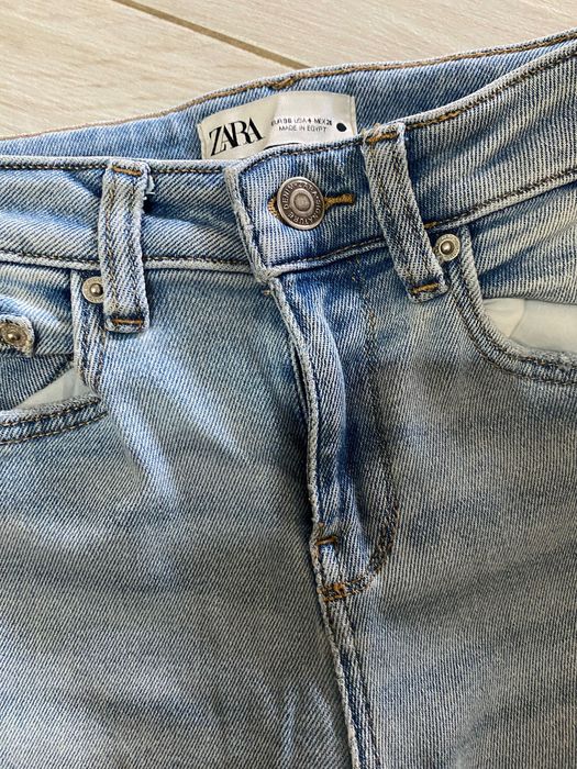 Дънки висока талия Zara