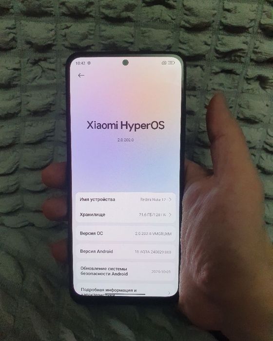 Xiaomi Redmi Note 12 8/128GB Black Igravoy Holati Ideal 2024 Otlichni