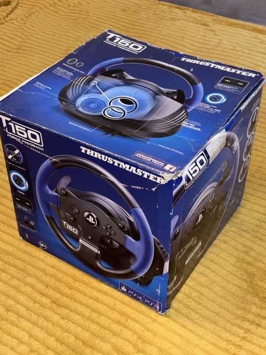 Игровой руль Thrustmaster T150 (Force Feedback, PC/PS4/PS5) + Коробка