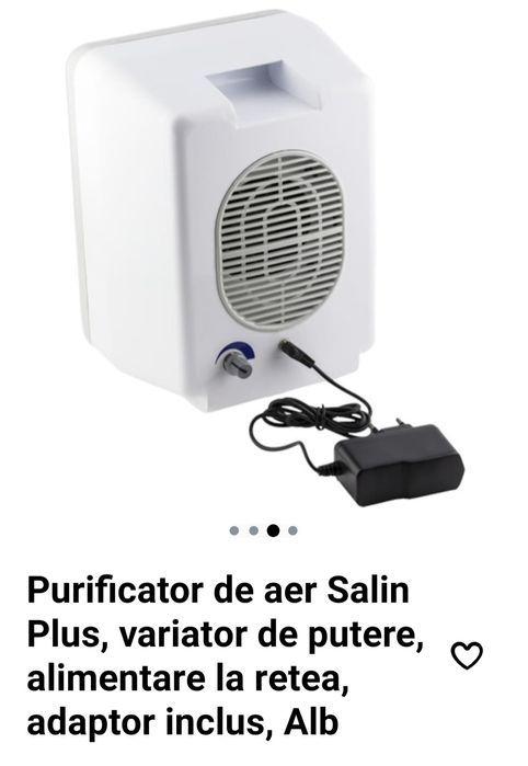 Purificator de aer  cu sare Salin Plus