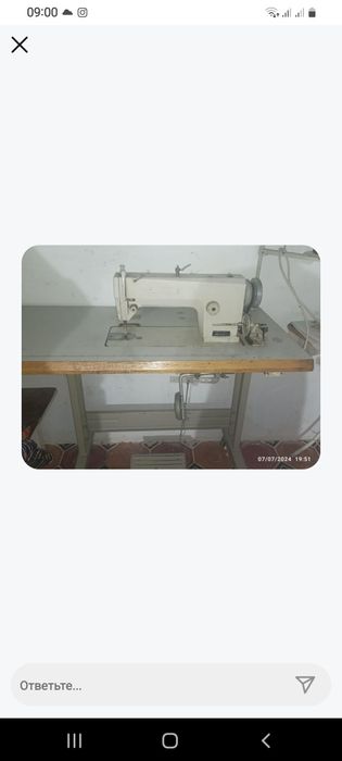 Тикув  мошинкаси тогри чок