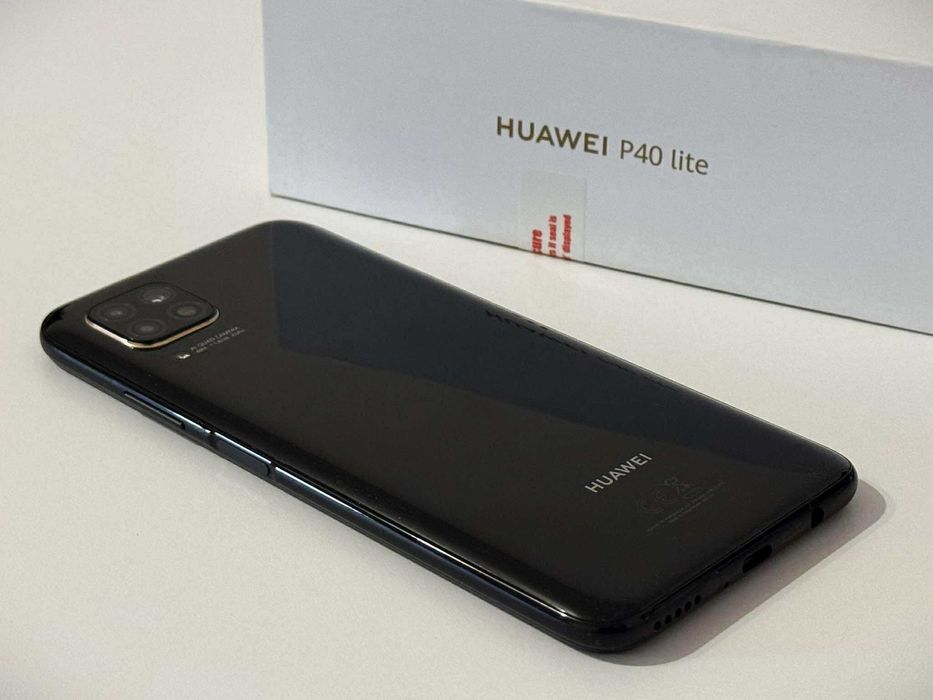 Бартер! Като НОВ! Huawei P40 Lite Black (Черен)