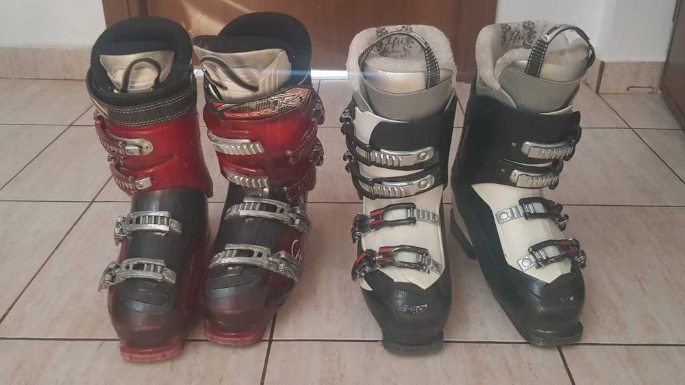 Clapari schi Salomon marimea 26 40-41 308, Bete schi 100 cm