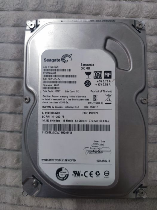 Pachet HDD WD Green + SEAGATE Barracuda