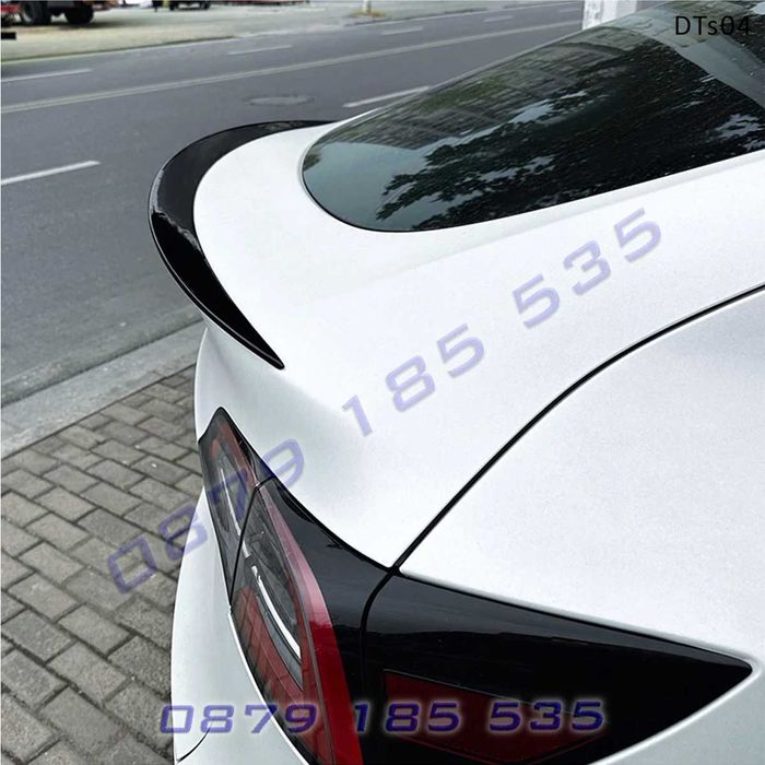 Тунинг лип спойлер багажник Tesla Model Y тесла модел у 2020+