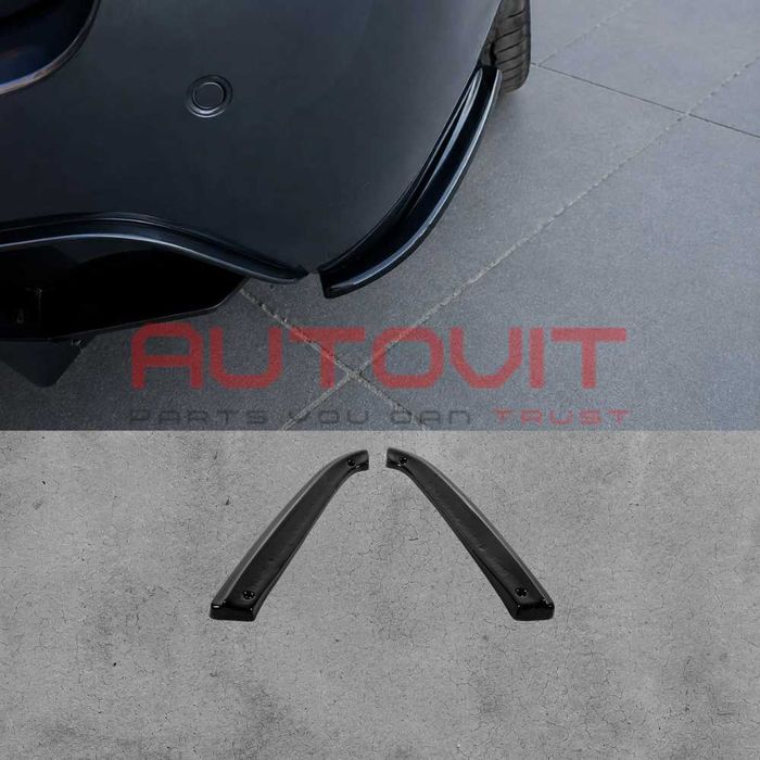 Добавки за задна броня за BMW e60 e61 m tech бмв е60 е61 м тех дифузьор Maxton
