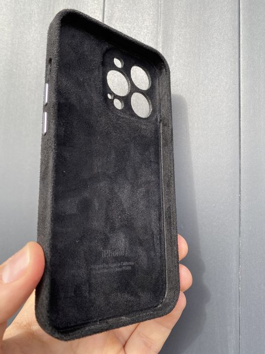 Alcantara case iPhone 13 | 13 Pro | 13 Pro Max  Алкантара