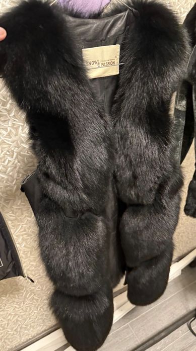 Vesta de blana vulpe
