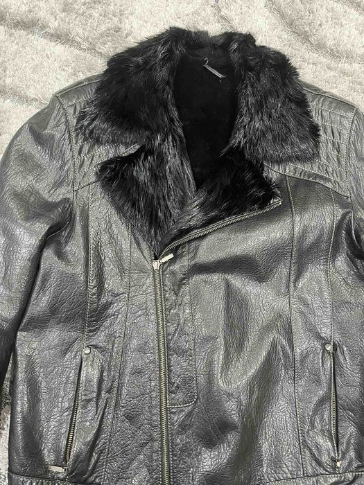 Мъжко яке естествена кожа L размер