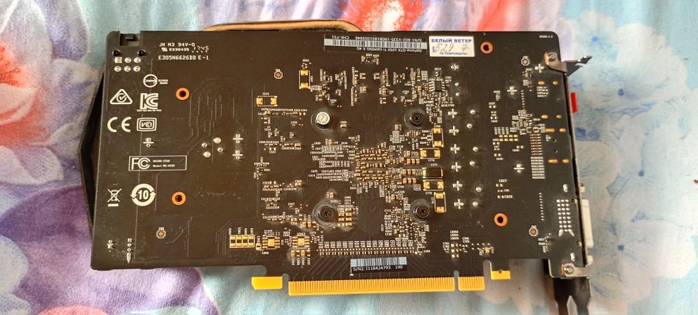 Видеокарта 1050TI 4yb