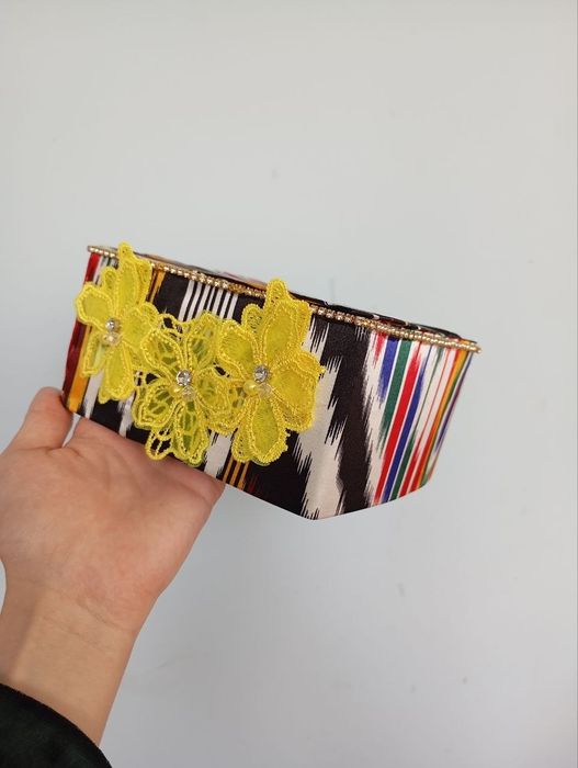 Tadbir va bayramlar uchun chiroyli do‘ppilar