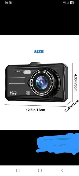 Camera auto cu ecran tactil model nou