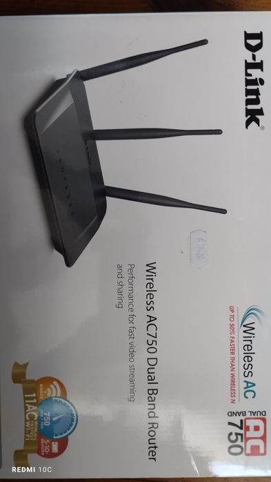 D- LINK Wireless AC 750 dual