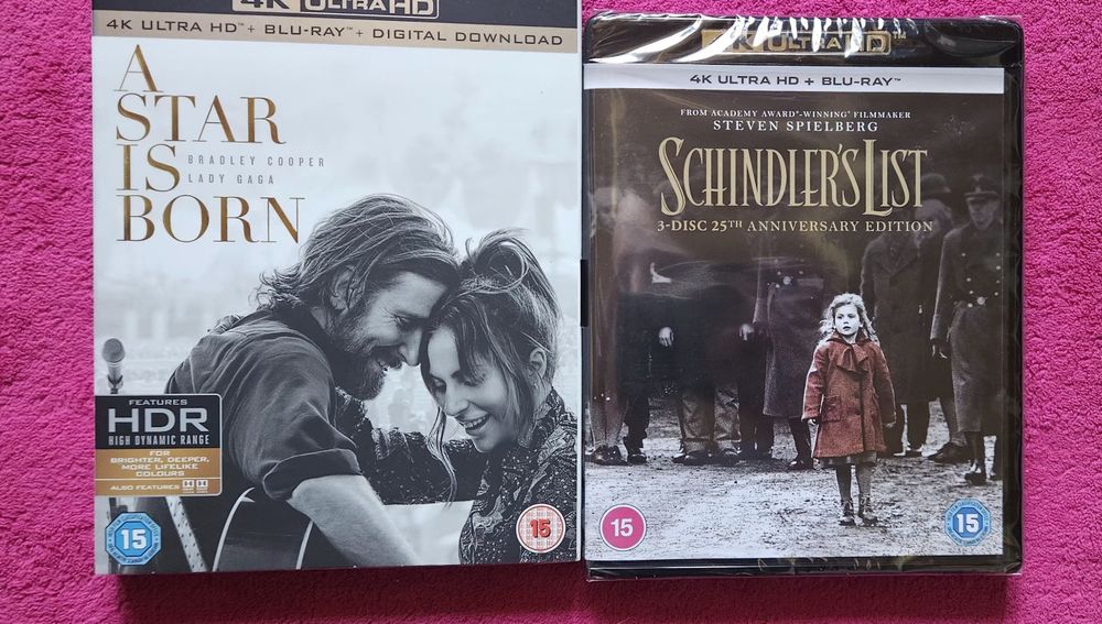 Ulra HD Blu-ray and 4k steelbook