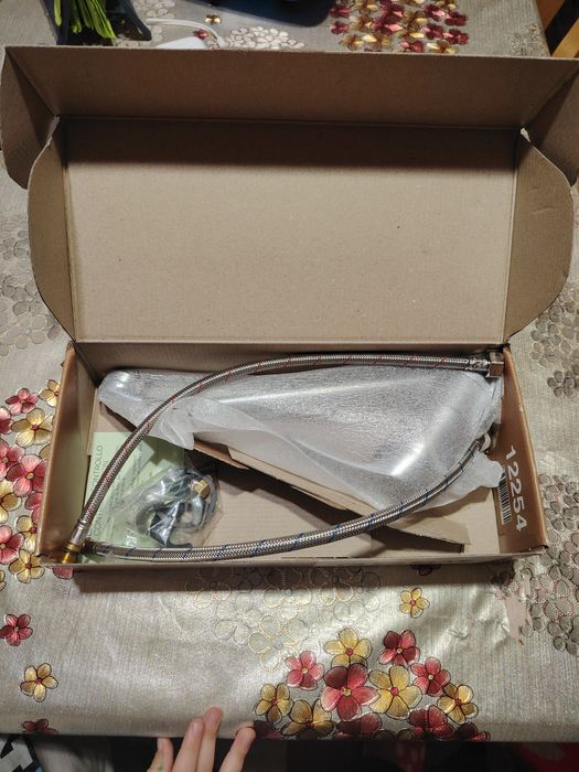 Смесител за кухня Fat, цвят хром