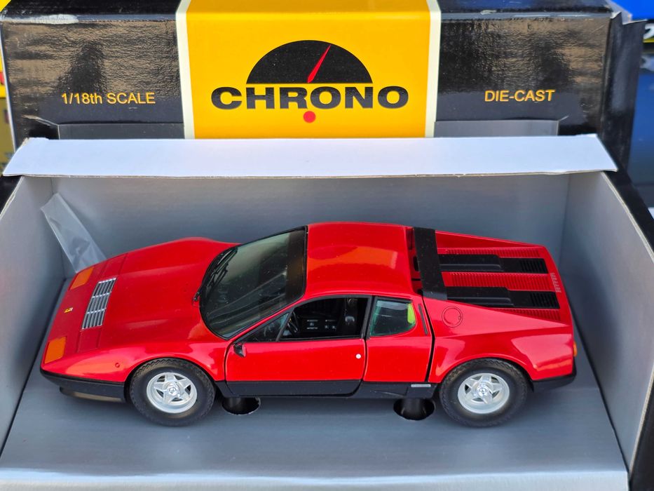 Macheta Auto 1/18 Chrono Ferrari 512 BB Rosu