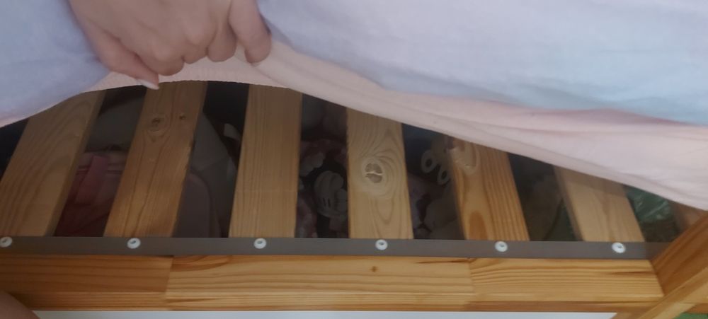 Pat copii ikea lemn