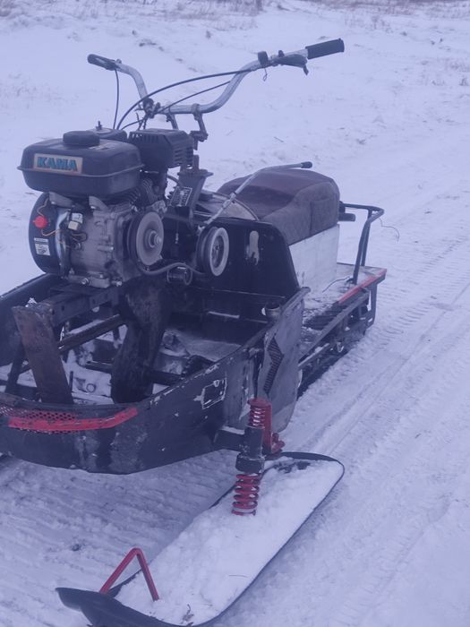 Снегоход с мотоблоком