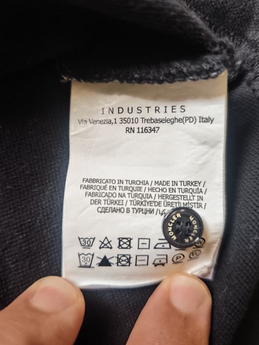 Moncler мъжка поло блуза М размер оригинална.