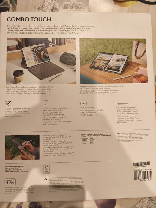 iPad air 13- inch/M2,M3 Tastatur- Case