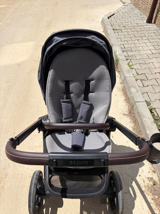 Бебешка количка 2в1 Miloo Noble Grey – Espiro
