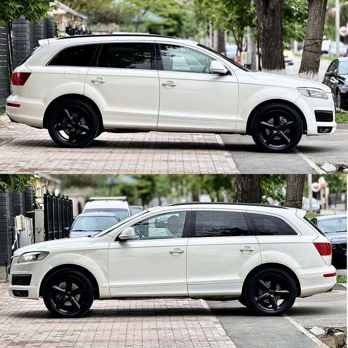 • Audi Q7 2009 / 3.0 Quattro 245 cp / 7 Locuri - Dublu Panoramic / Extra full - Parc Auto Brb Automobile / RATE / GARANTIE •