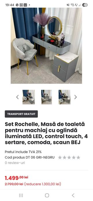 Măsuță de toaletă