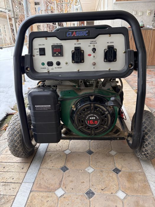 Генератор Classic 7kw gaz benzin