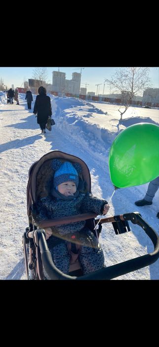 детский коляска 2в1