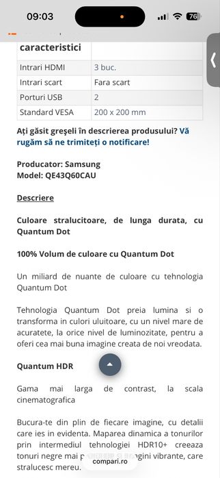 Smart tv samsung