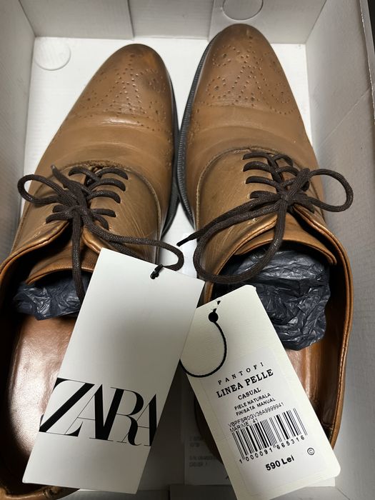 Pantofi de piele Zara 42
