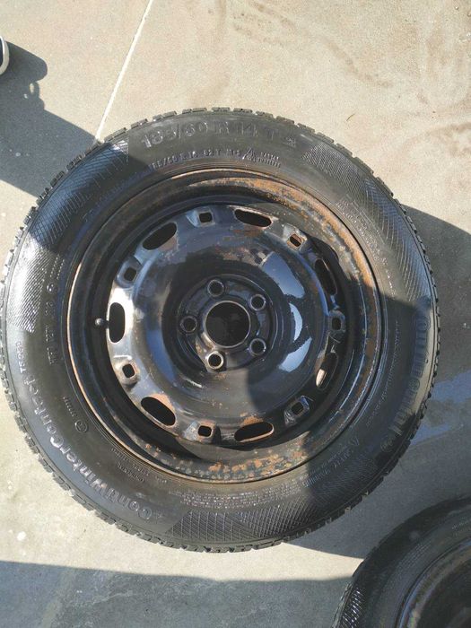 4 броя джанти с гуми, 14" - 5х100