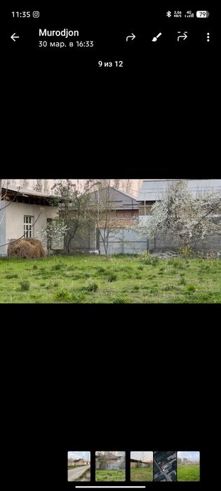 Уй сотилади.8 сотих. Газ сув свет бор. 4400 сотихи