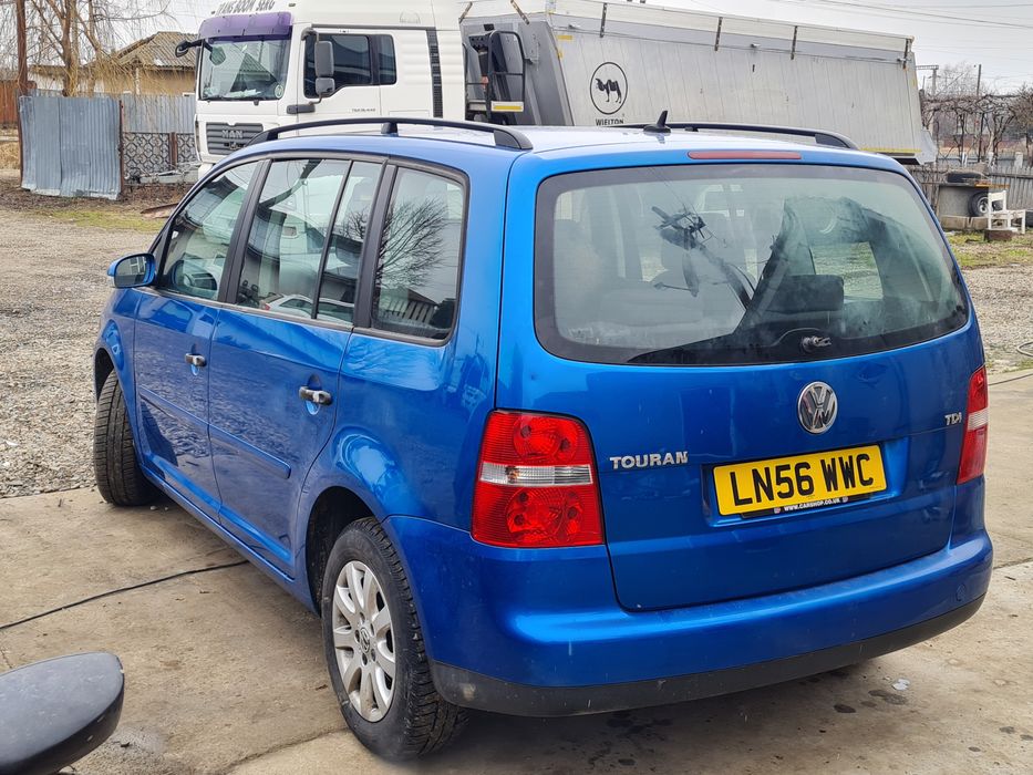 Usa Spate Stanga LA5X volkswagen Touran 2006 Hatchback Albastru