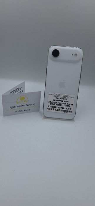 IPhone Air 256Gb 100% Baterie Garantie/ Factura #52303