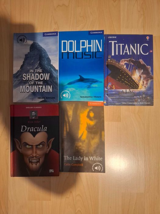Книжки на английски език по 7 лева
