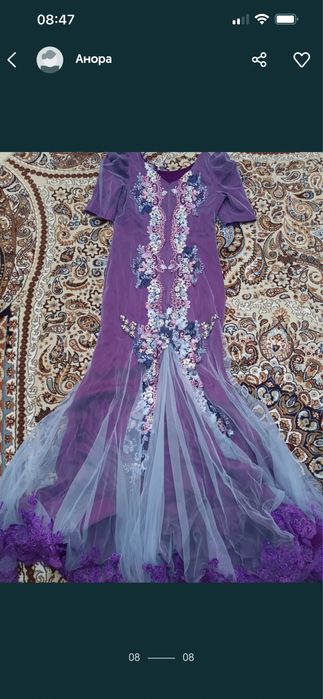 вичерное платя мать и дочь ручной работа от ателир Шахзода