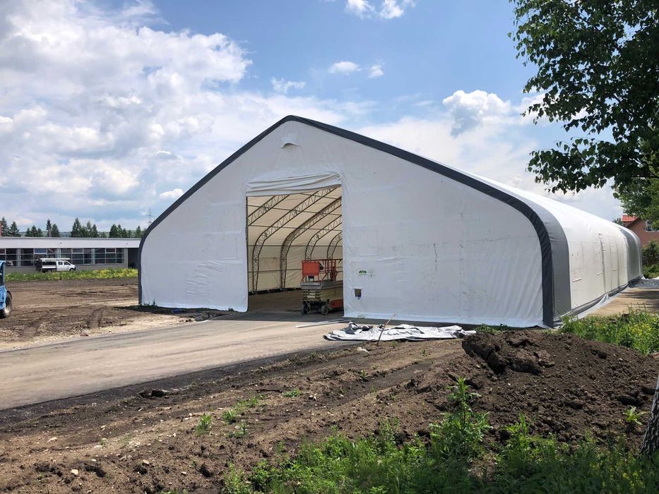 Cort industrial,corturi industriale,hala metalica cu membrana PVC