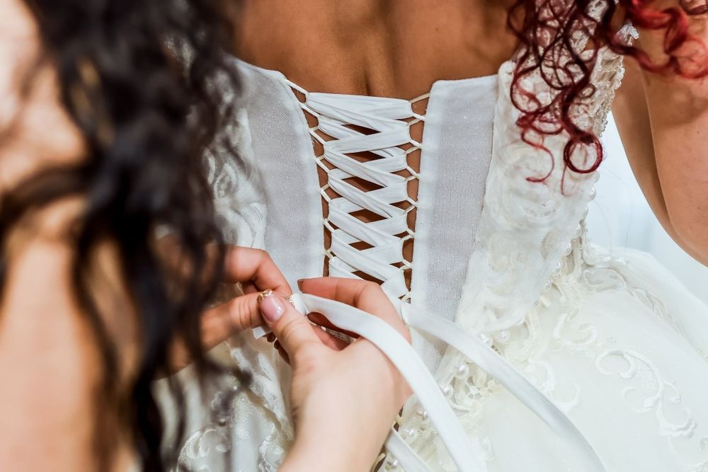 Rochie mireasa unicata + voal mireasa CADOU