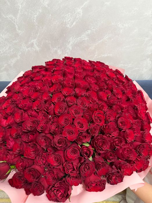 букет из красных роз