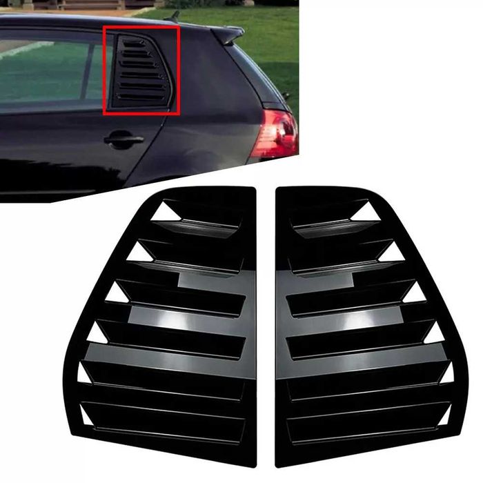 Ornamente Lip Extensii Parasolar Geam Spate Louver Volkswagen VW Golf 5