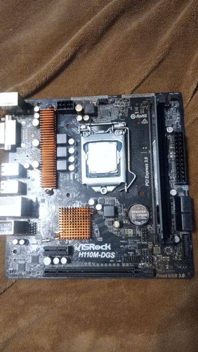 Kit placa de baza i5 7400 și 8 GB RAM 3000 mhz