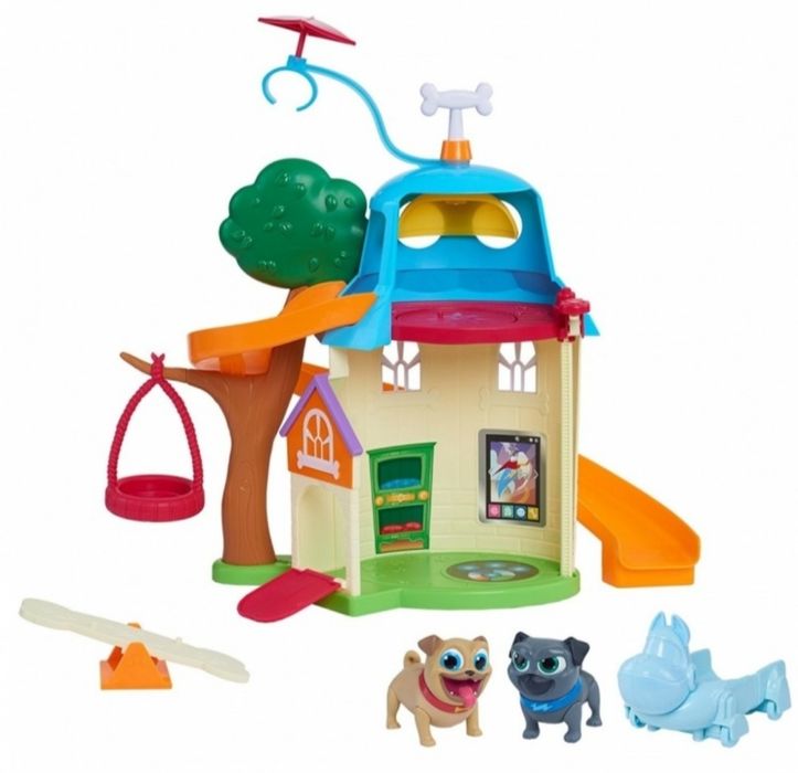 Jucarii Disney Set casa prietenilor cățeluși Bingo și Rolly
