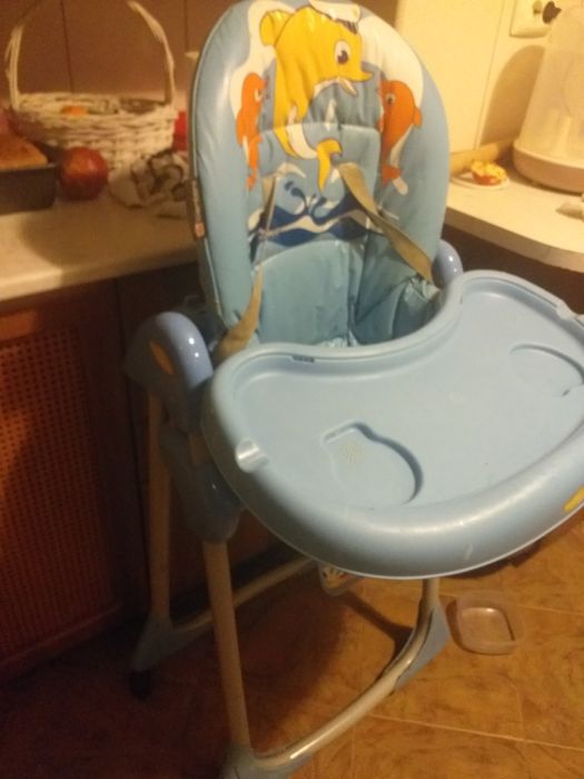 Scaun de masa pentru bebeluși Bertoni