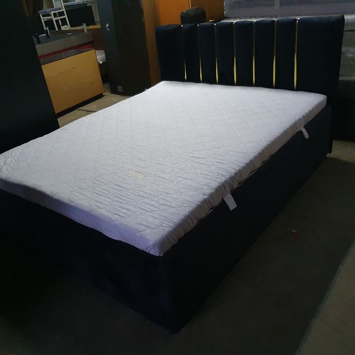 Pat dormitor tapițat SUPER CALITATEEE 1,60m/2m+saltea NOUĂ